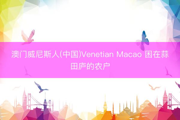 澳门威尼斯人(中国)Venetian Macao 困在蒜田庐的农户